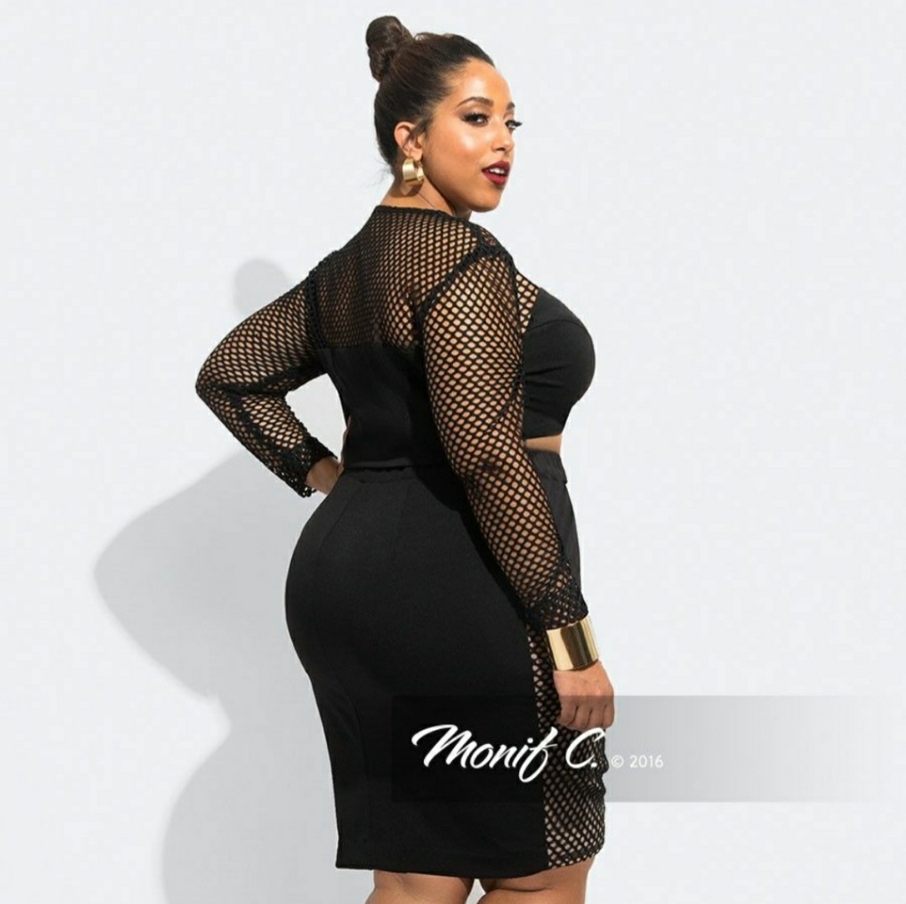 Crop top/jacket and skirt set